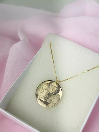 Collar de monedas personalizable 3cm